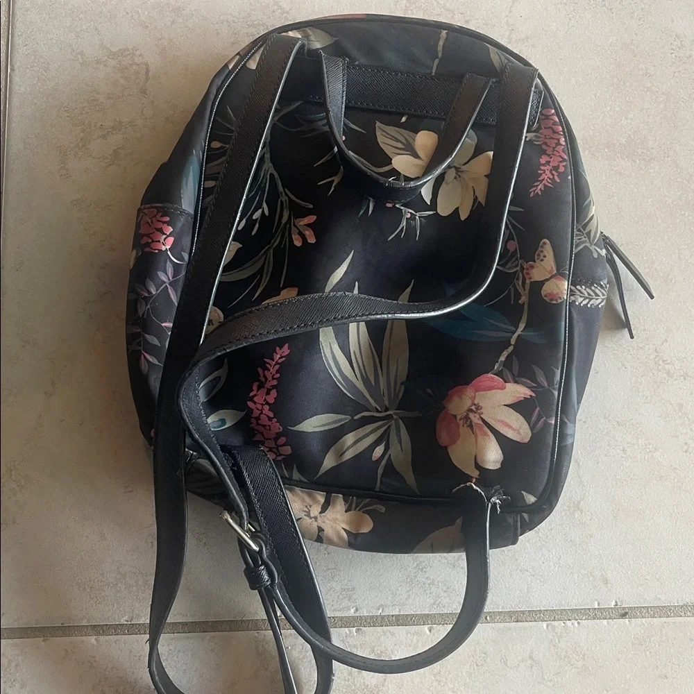 Kate Spade Floral Bradley Back pack as is